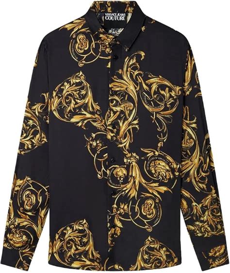 camicia versace viola uomo|Camicie Eleganti .